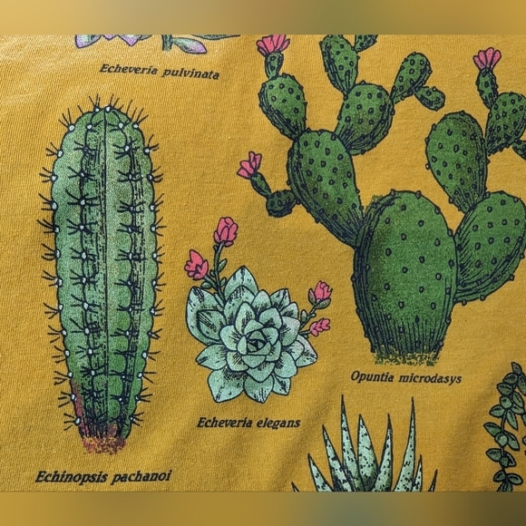 Fifth sun Cactus Tee, gold, Womens size XXL new with tags - Picture 10 of 12